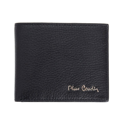 Pierre Cardin | Ανδρικό πορτοφόλι από γνήσιο φυσικό δέρμα GPB102, Μαύρο 1