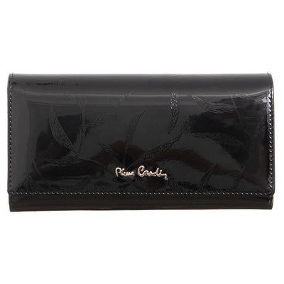 Pierre Cardin | Γυναικείο πορτοφόλι από γνήσιο φυσικό δέρμα GPD016, Μαύρο 1