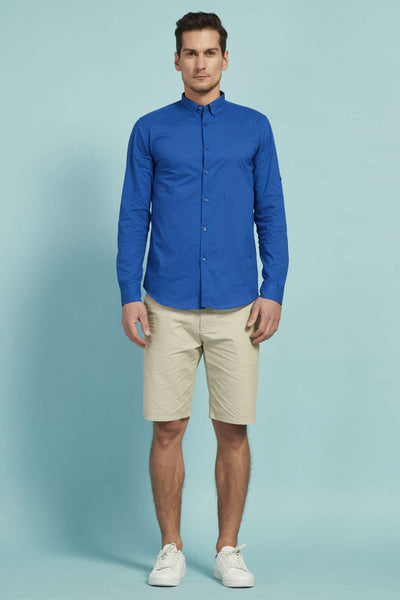 Ανδρικό πουκάμισο Kemal, Μπλε 1