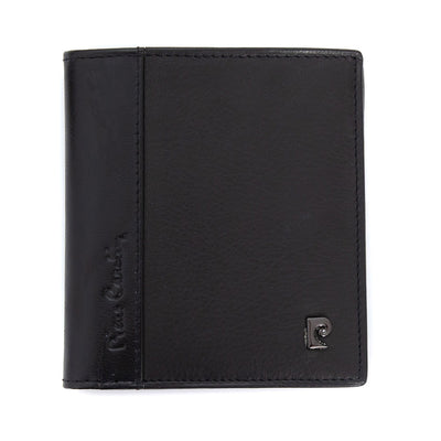 Pierre Cardin | Ανδρικό πορτοφόλι από γνήσιο φυσικό δέρμα GPB100, Μαύρο 1