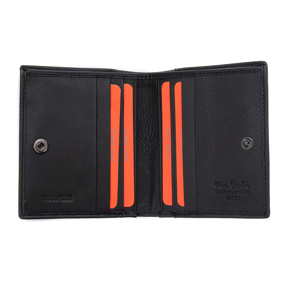 Pierre Cardin | Ανδρικό πορτοφόλι από γνήσιο φυσικό δέρμα GPB100, Μαύρο 3