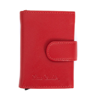 Pierre Cardin | Γυναικείο πορτοφόλι από γνήσιο φυσικό δέρμα GPD446, Κόκκινο 1