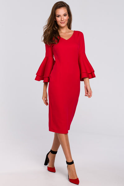 Γυναικείο φόρεμα Kadence, Κόκκινο 1