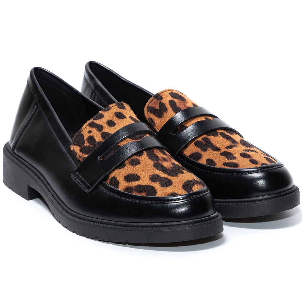 Γυναικεία παπούτσια Zaley, Μαύρο/Πορτοκάλι 2