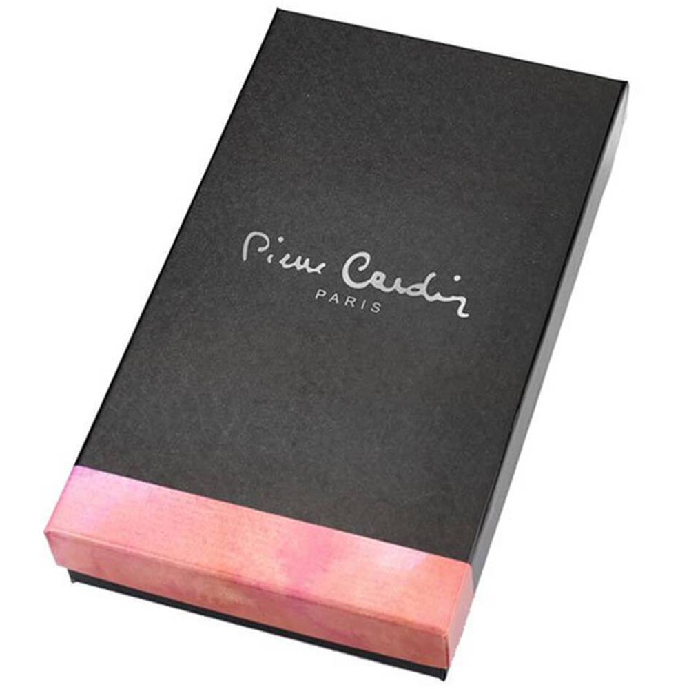 Pierre Cardin | Γυναικείο πορτοφόλι από γνήσιο φυσικό δέρμα GPD027, Κόκκινο 6