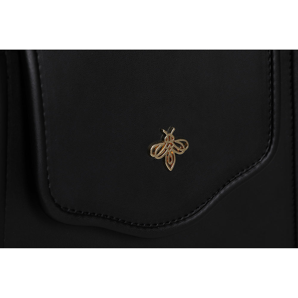 Lucky Bees | Γυναικεία τσάντα ASR-G103, Μαύρο 5