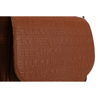 Lucky Bees | Γυναικεία τσάντα ASR-G106, Καφέ 4