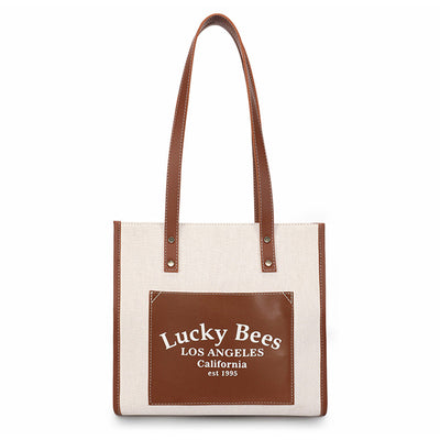 Lucky Bees | Γυναικεία τσάντα ASR-G108, Καφέ 1