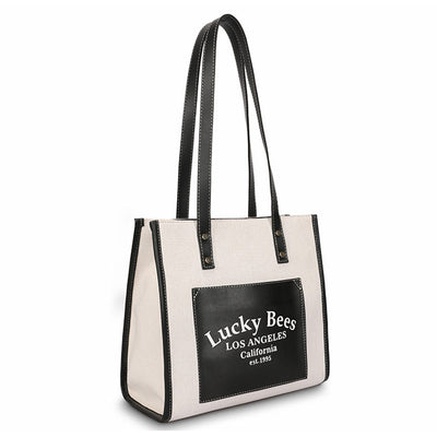 Lucky Bees | Γυναικεία τσάντα ASR-G108, Μαύρο 3