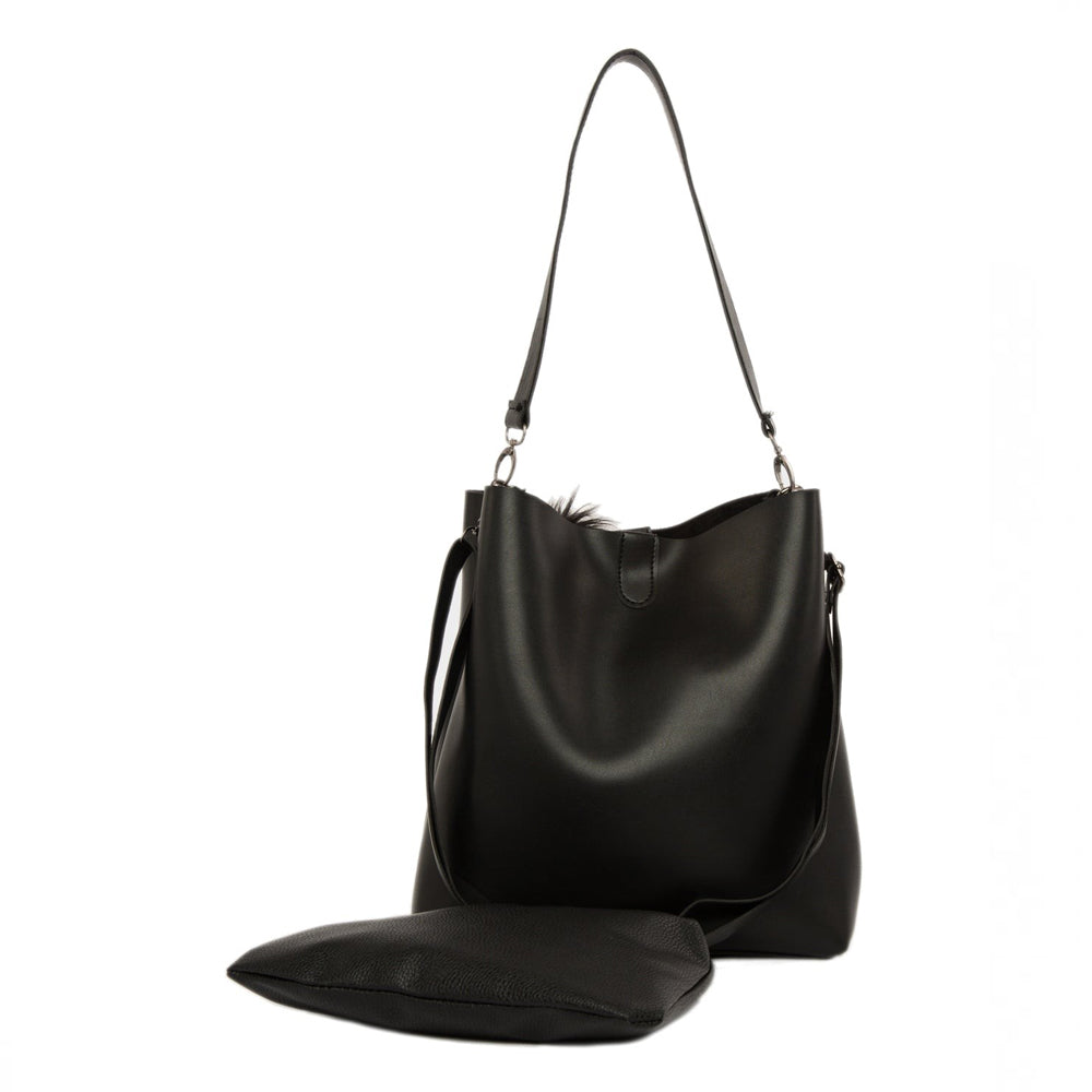 Bagmori | Γυναικεία τσάντα ASR-G111, Μαύρο 4