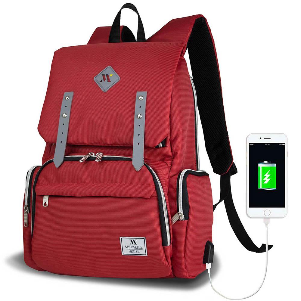 Myvalice | Βρεφική τσάντα πλάτης ASR-M004, Κόκκινο 1