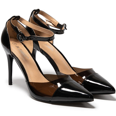Γυναικεία παπούτσια Adelie, Μαύρο 2