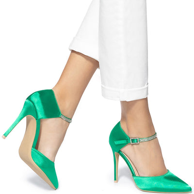 Γυναικεία παπούτσια Adiela, Πράσινο 1