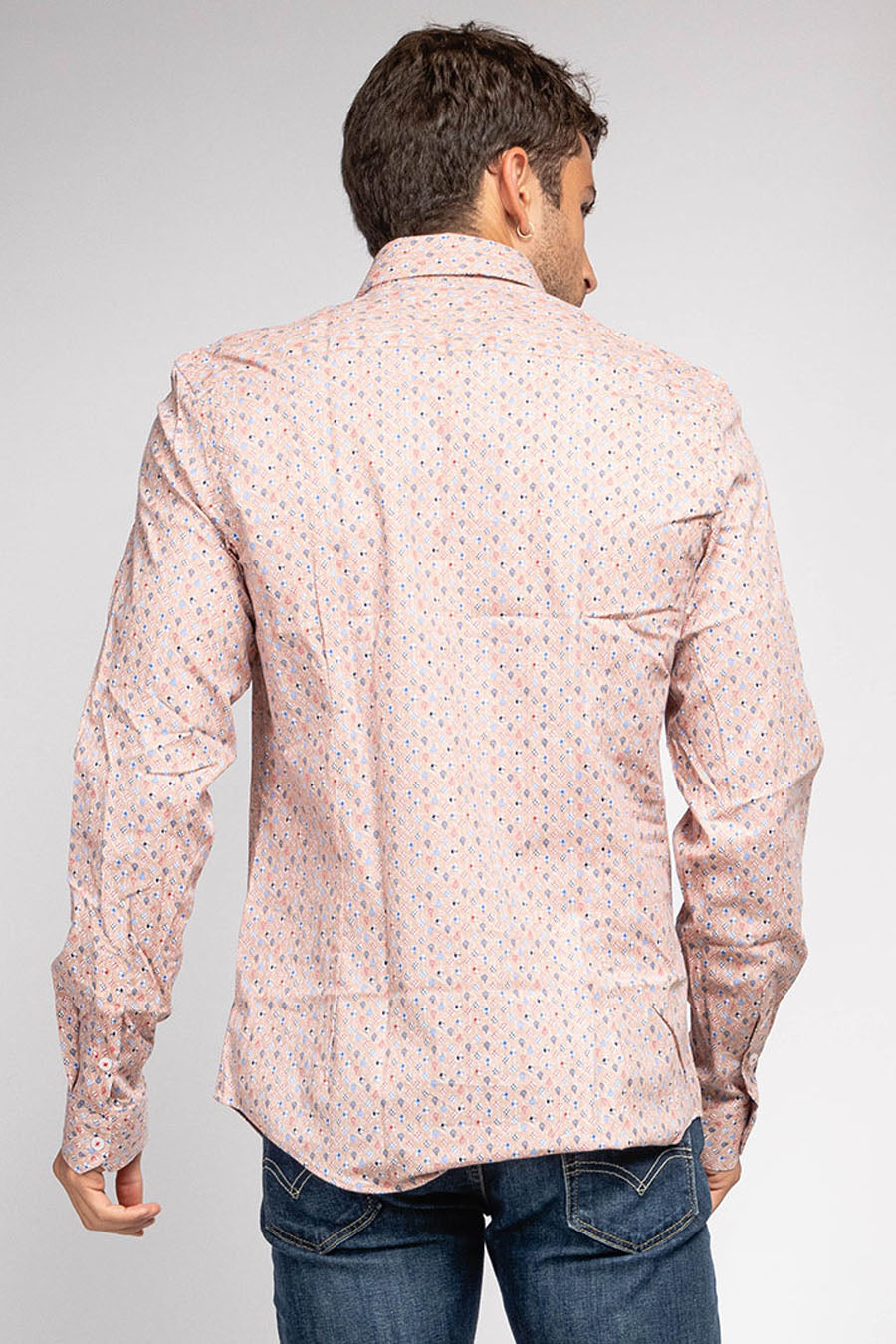 Ανδρικό πουκάμισο Aldwyn, Ροζ 4