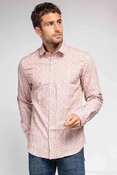 Ανδρικό πουκάμισο Aldwyn, Ροζ 1