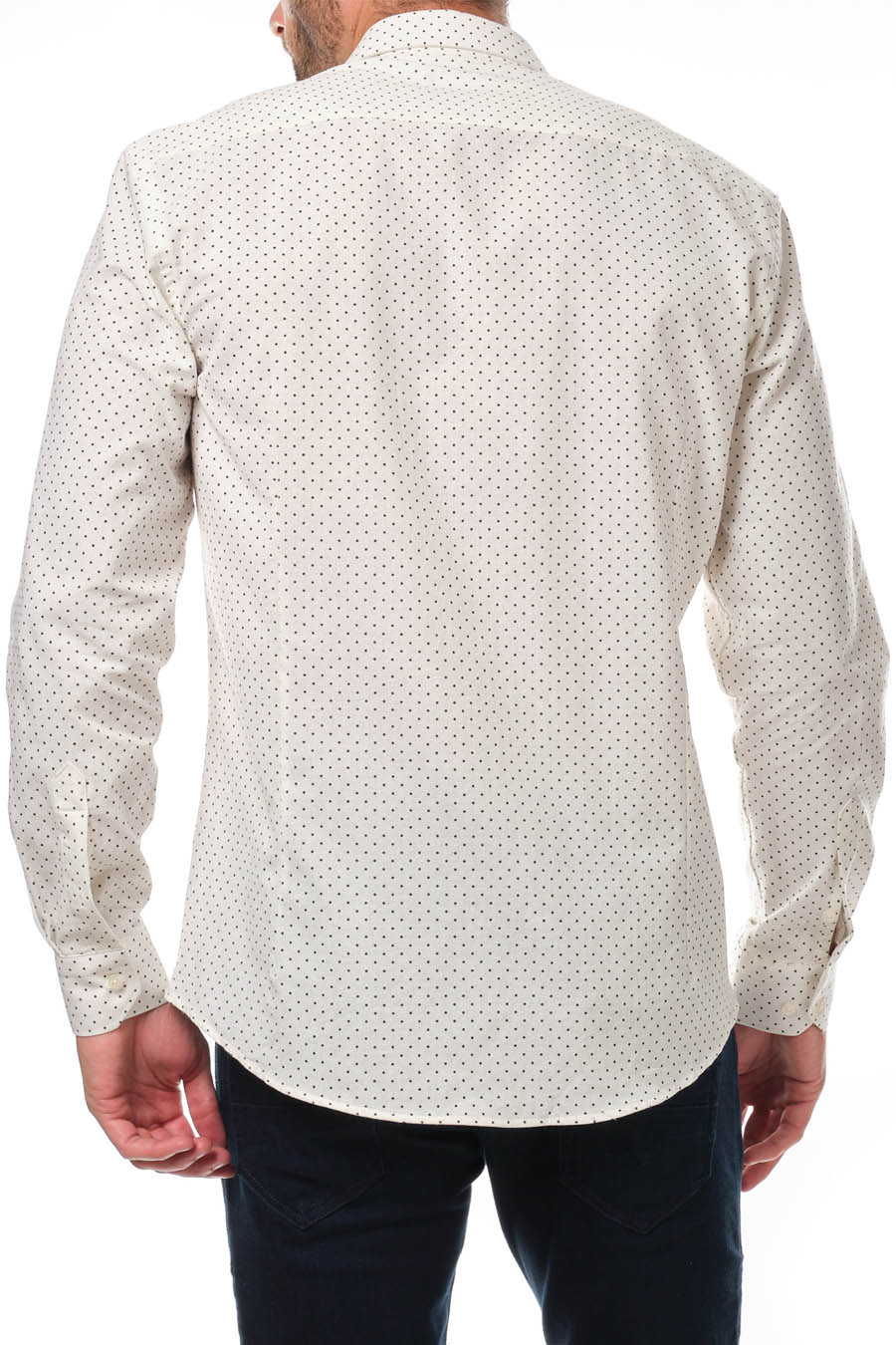 Ανδρικό πουκάμισο Andreas, Λευκό 4