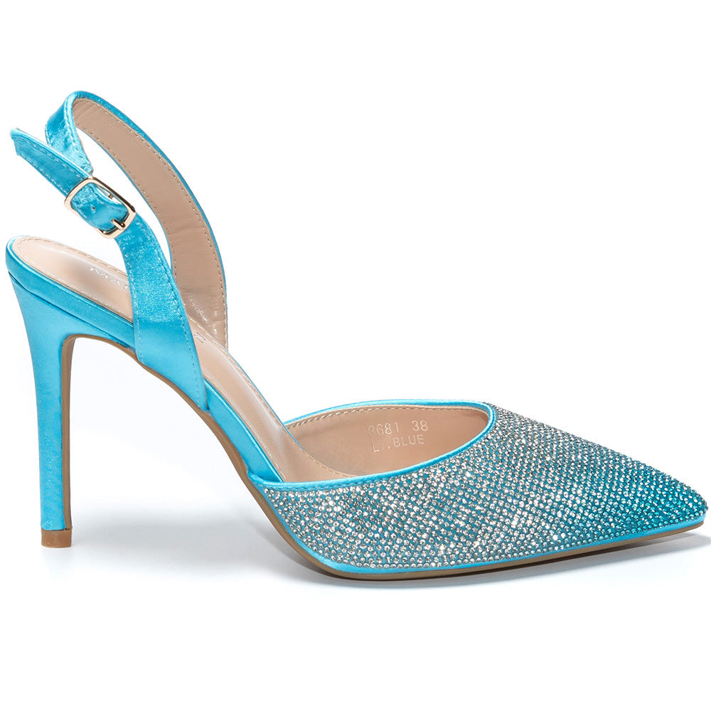 Γυναικεία παπούτσια Angelina, Γαλάζιο 3