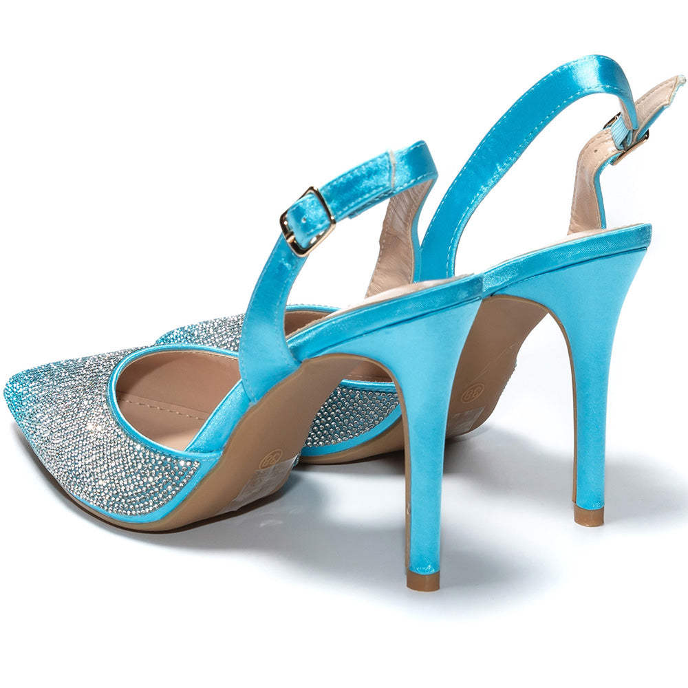 Γυναικεία παπούτσια Angelina, Γαλάζιο 4