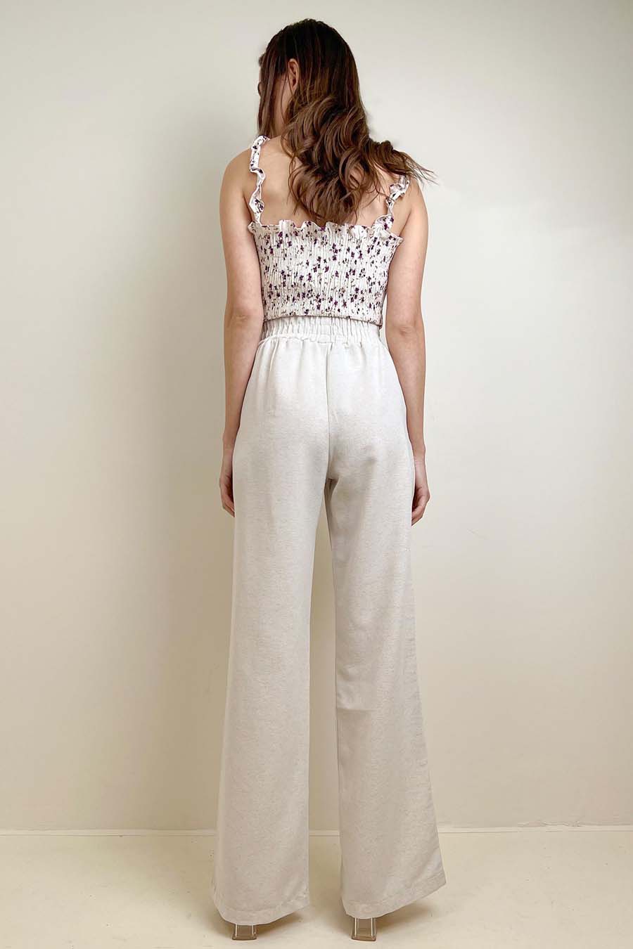 Γυναικείο παντελόνι Anita, Λευκό 5