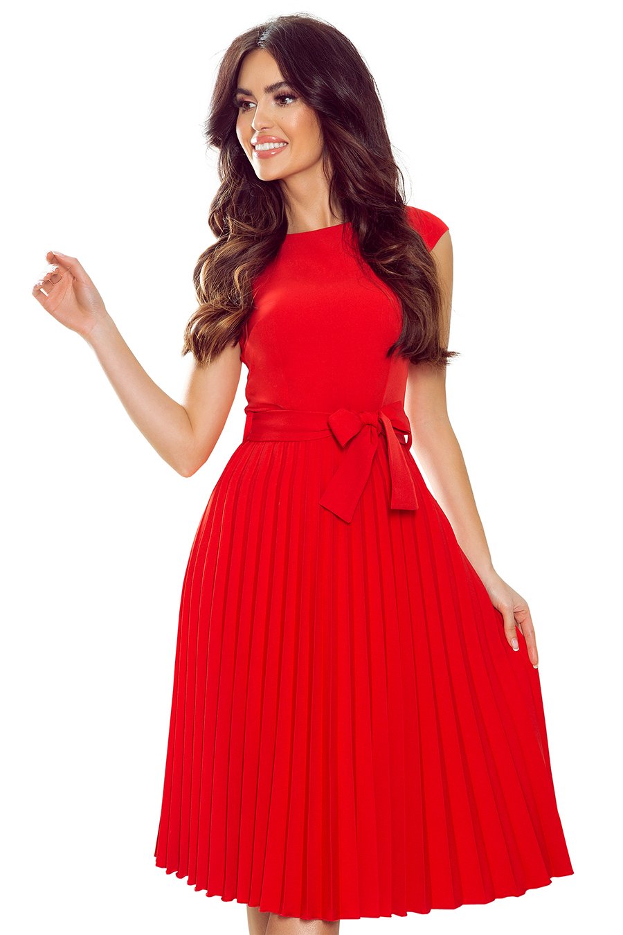 Γυναικείο φόρεμα Annette, Κόκκινο 2