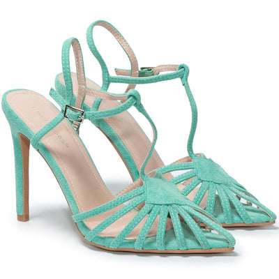 Γυναικεία παπούτσια Aralyn, Πράσινο 2