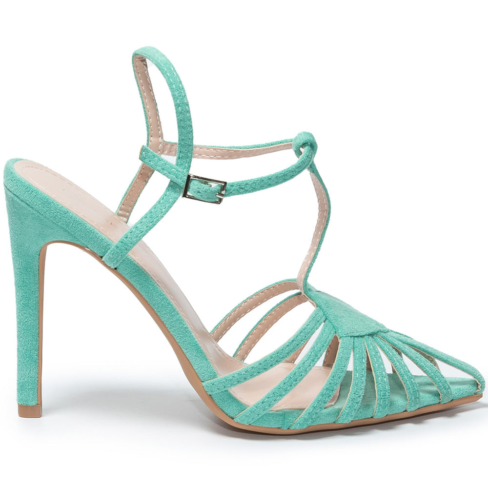 Γυναικεία παπούτσια Aralyn, Πράσινο 3