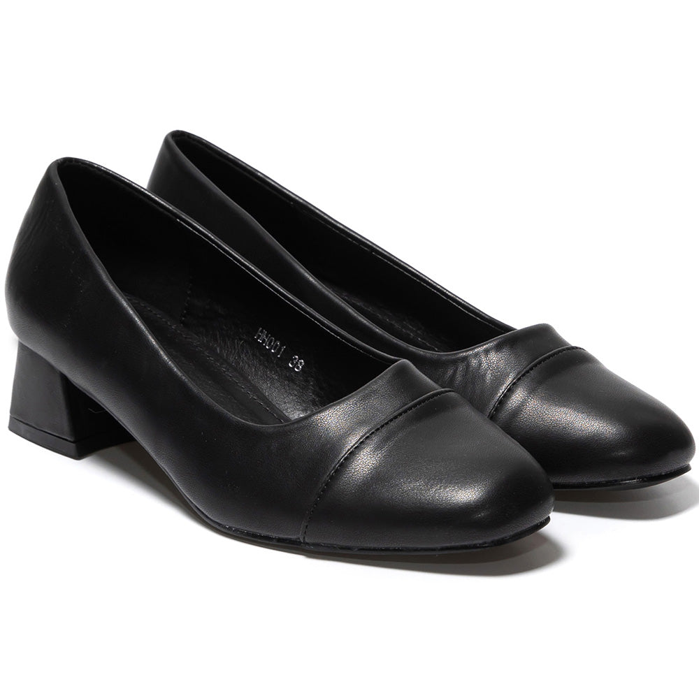 Γυναικεία παπούτσια Arduina, Μαύρο 2