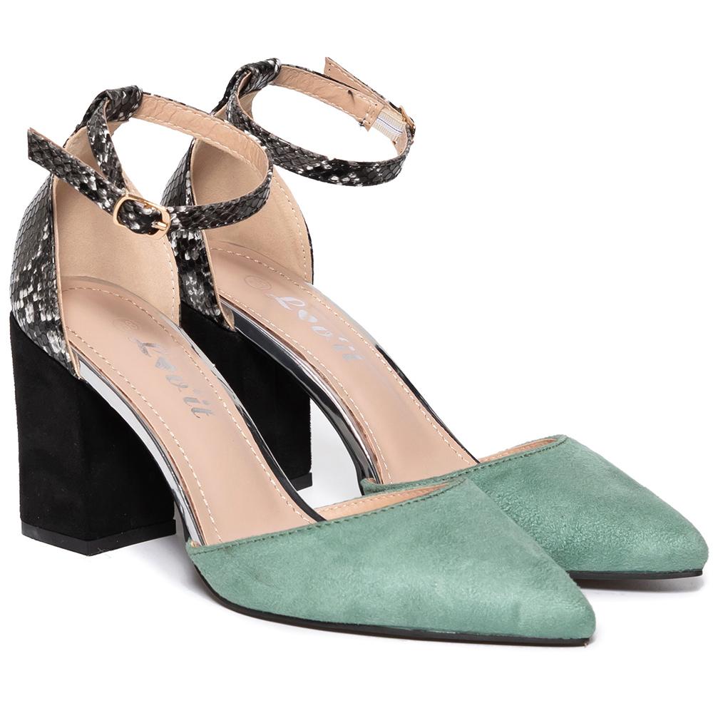 Γυναικεία παπούτσια Ariella, Μαύρο/Πράσινο 2