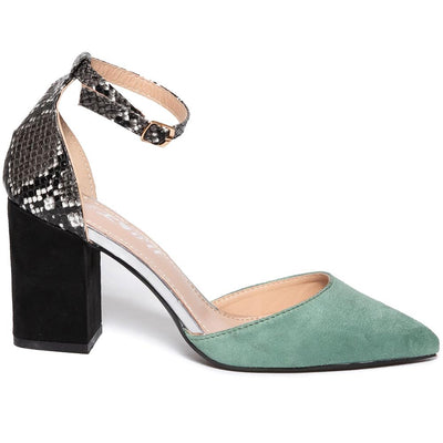Γυναικεία παπούτσια Ariella, Μαύρο/Πράσινο 3
