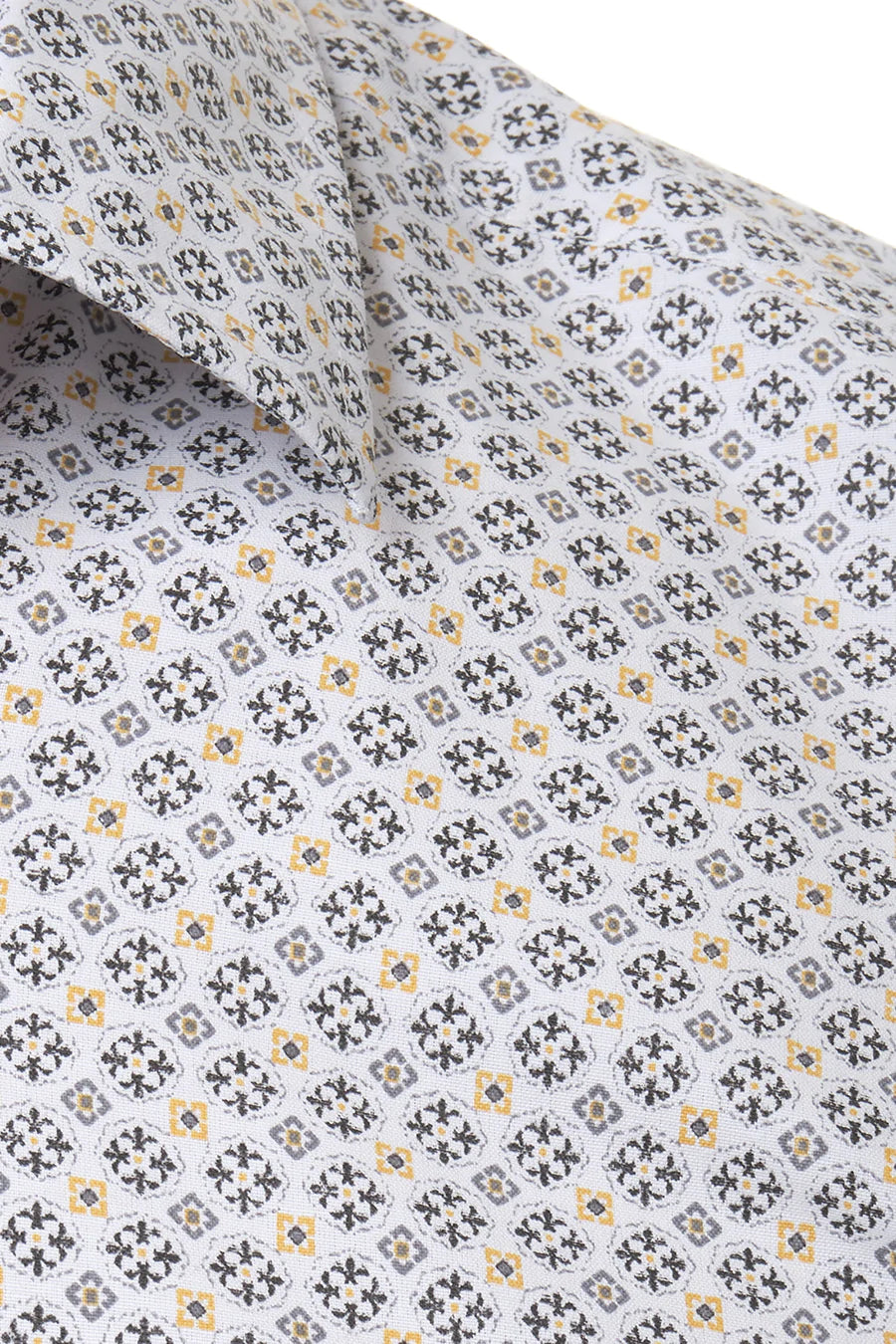 Ανδρικό πουκάμισο Arturo, Λευκό/Κίτρινο 2