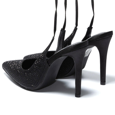 Γυναικεία παπούτσια Azumy, Μαύρο 4