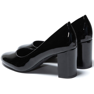 Γυναικεία παπούτσια Bianka, Μαύρο 4