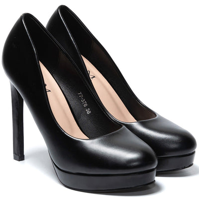 Γυναικεία παπούτσια Brigitte, Μαύρο 2