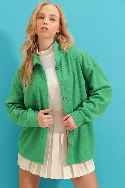 Γυναικείο πουκάμισο Eleanor, Πράσινο 3