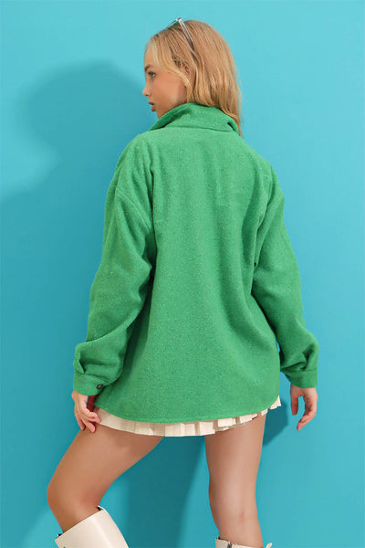 Γυναικείο πουκάμισο Eleanor, Πράσινο 4