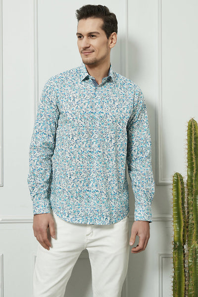 Ανδρικό πουκάμισο Eusebio, Γαλάζιο 1