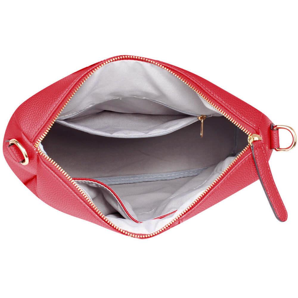 Γυναικείο σακίδιο μετατρέψιμο σε τσάντα Camilla, Βουργουνδί 6