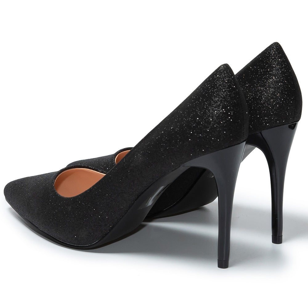Γυναικεία παπούτσια Casiana, Μαύρο 4