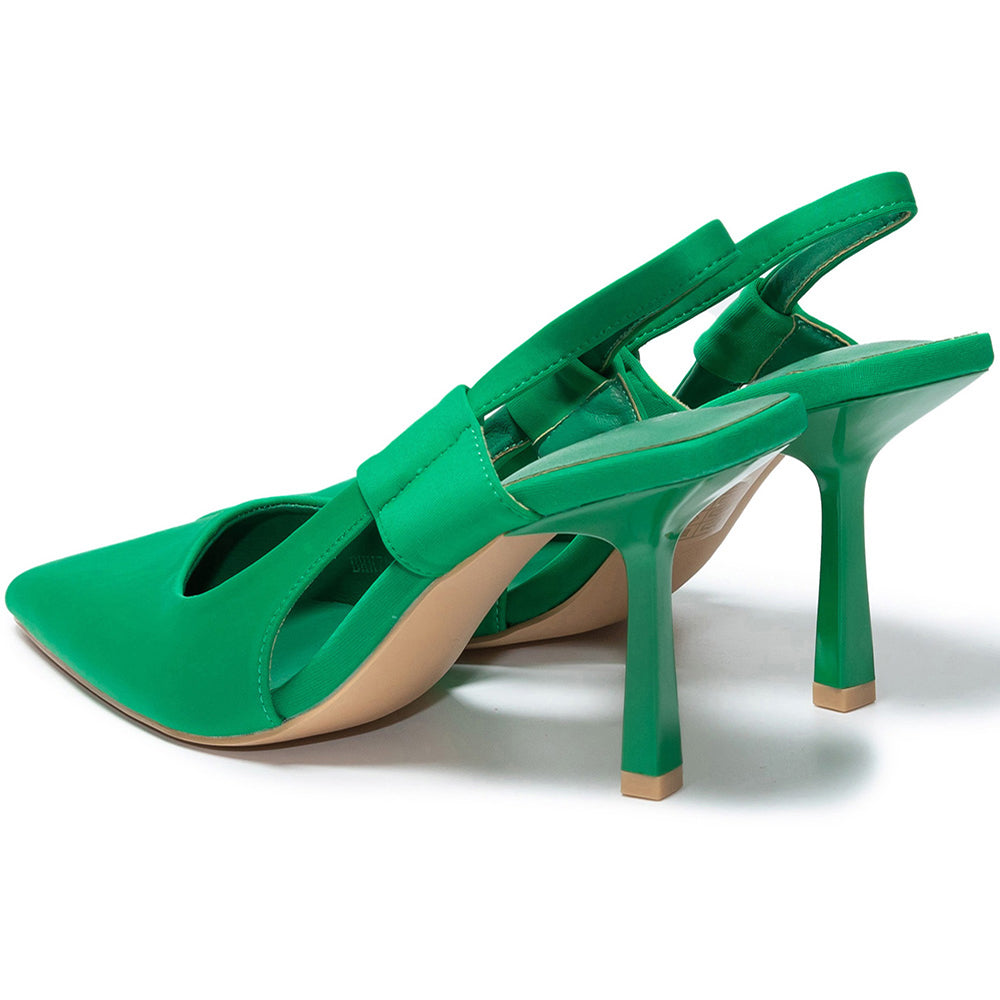 Γυναικεία παπούτσια Chanelle, Πράσινο 4