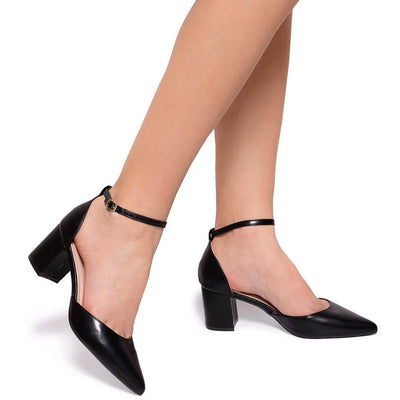 Γυναικεία παπούτσια Charlette, Μαύρο 1