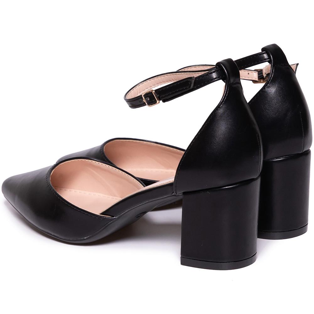 Γυναικεία παπούτσια Charlette, Μαύρο 4