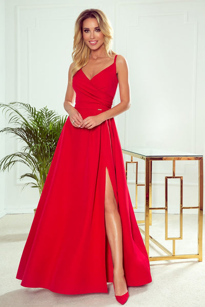 Γυναικείο φόρεμα Charlotte, Κόκκινο 3