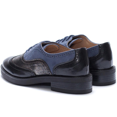 Γυναικεία παπούτσια Claudette, Μαύρο/Μπλε 4