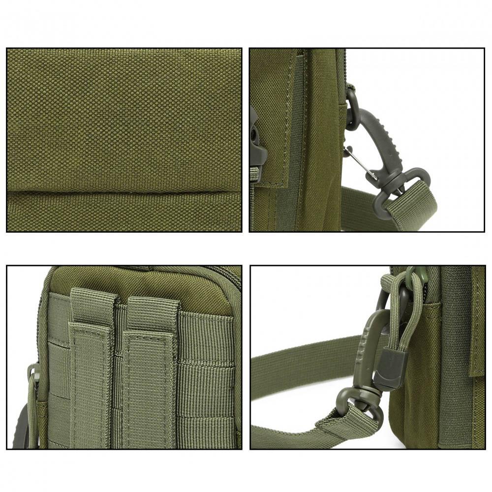 Ανδρική τσάντα Dean, Πράσινο 5