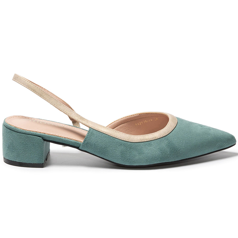 Γυναικεία παπούτσια Deandra, Πράσινο 3
