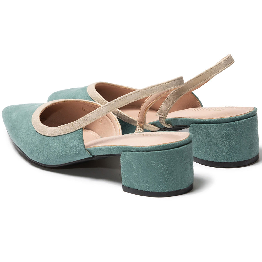 Γυναικεία παπούτσια Deandra, Πράσινο 4