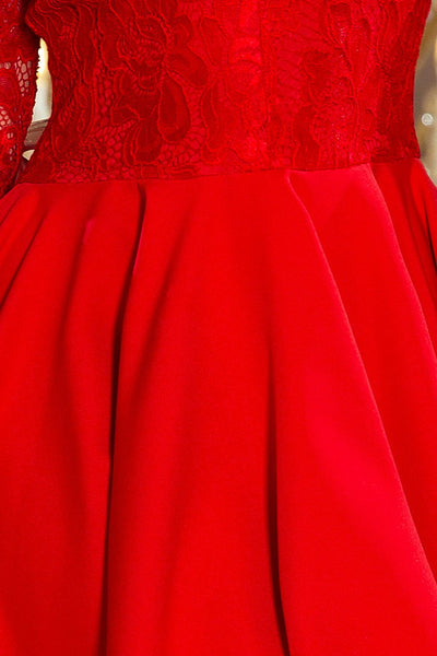 Γυναικείο φόρεμα Dottie, Κόκκινο 6