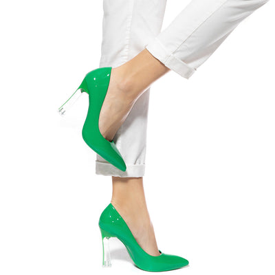 Γυναικεία παπούτσια Dotty, Πράσινο 1