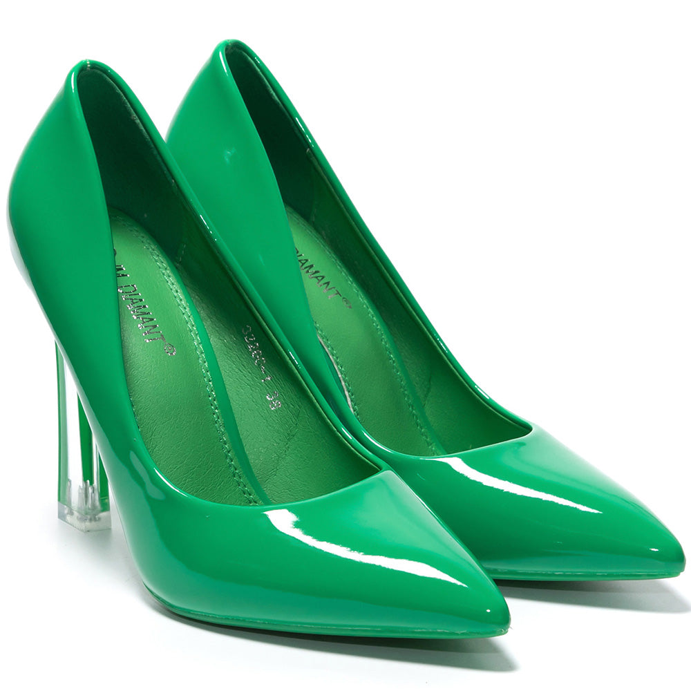 Γυναικεία παπούτσια Dotty, Πράσινο 2