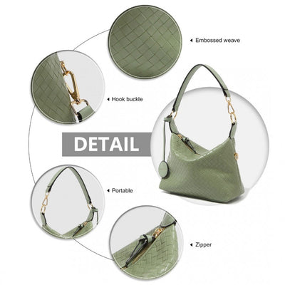 Γυναικεία τσάντα Draven, Πράσινο 3